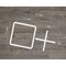 Ekena Millwork Small Burnett Decorative Fretwork Wall Panels in Architectural Grde PVC, 21 3/8"W x 11 3/8"H x 3/8"T WALP12X12BUR - alternate 5